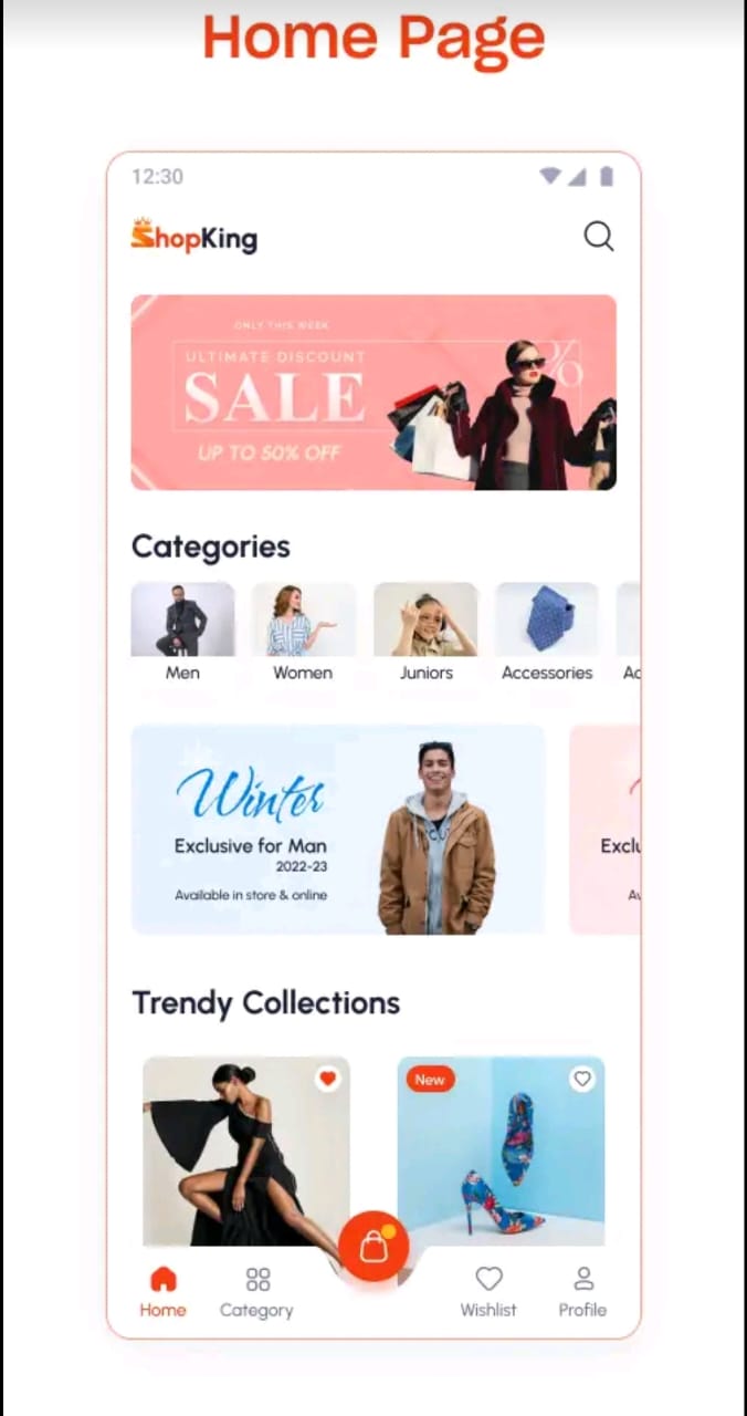 Shopking UI Demo 3