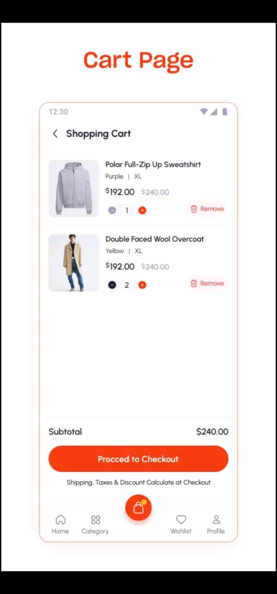 Shopking UI Demo 4